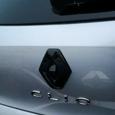 p znak: Znak natpis Reno Clio metalni - samolepljiv. Samolepljiv metalni znak — 2