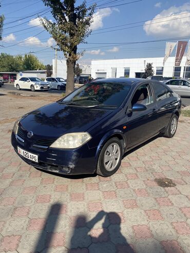 Nissan: Nissan Primera: 2002 г., 2 л, Вариатор, Бензин, Седан