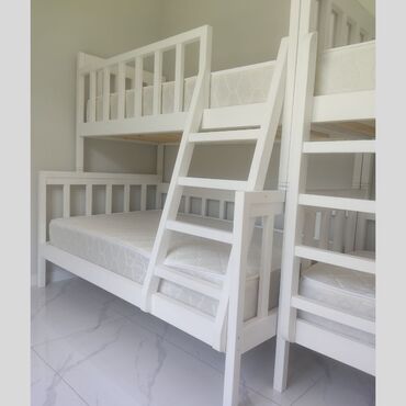 Кровати на заказ детские, подростковые Кровати-домики Двухярусные