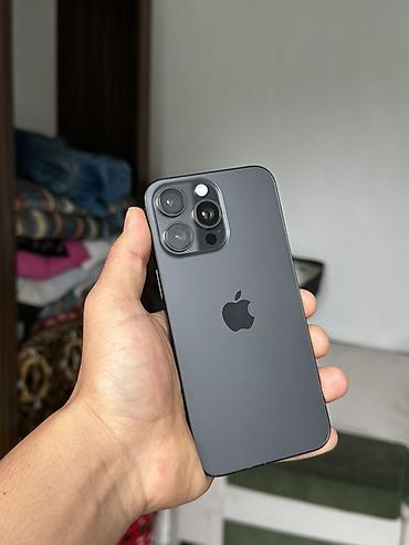 IPhone 15 Pro Max, 256 ГБ, цвет Black Titanium. Ключевые