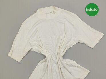 Bluzki: Bluza L (EU 40), stan - Dobry, wzór - Jednolity kolor, kolor - Biały