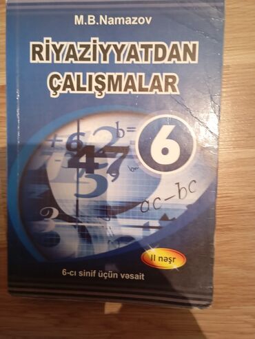 Kitablar, jurnallar, CD, DVD: Məhsul: Namazov riyaziyyat 6-cı sinif