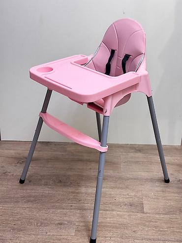 Стульчики для кормления: Продаются новые стульчики для кормления. Съемный чехол . Два уровня — 11