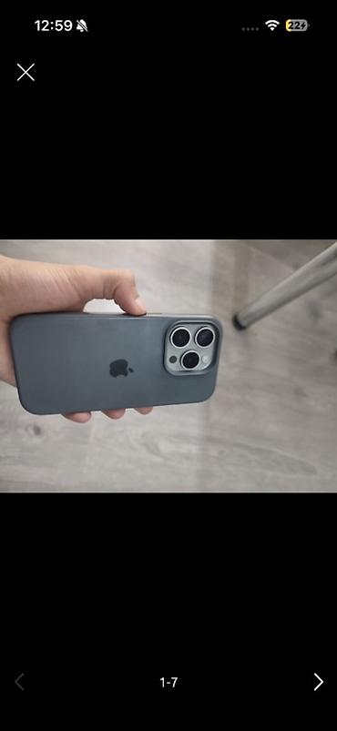 IPhone 15 Pro, 256 ГБ Тилифон вастановленый можно ползаватся но тока