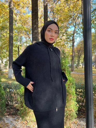 Костюмы с юбкой: Трикотажный женский комплект в стиле modest fashion. Состав набора: - — 8