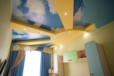 ремонт натяжных потолков: Натяжные потолки Матовые, 3D потолки, Глянцевая Монтаж, Бесплатный замер, Демонтаж