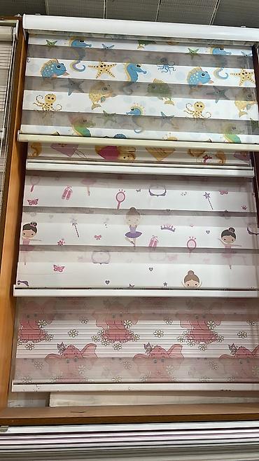 Jalüzlər: Zebra jalüz pərdə – geniş model seçimi - İki qatlı zebra mexanizmi — 2