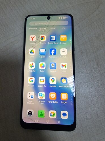 tab 8: Honor X7b, 256 ГБ, цвет - Синий, Битый