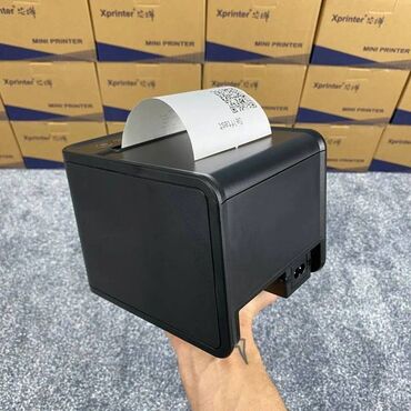 Торговые принтеры и сканеры: Принтер Чеков-Xprinter XP-80T 80mm 200mm/s Black USB+LAN Принтер — 11