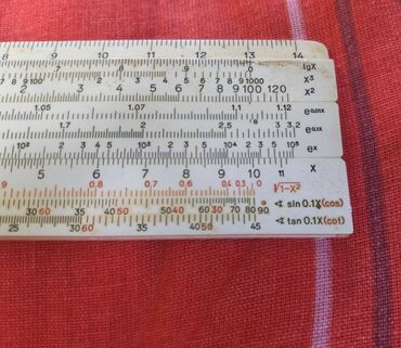 Ostali uređaji: Faber-castell 67/54b - logaritam lenjir faber-castell 67/54b - — 8