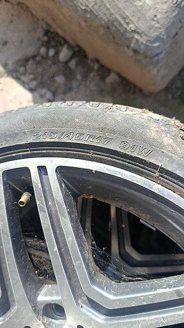Колеса в сборе: Комплект литых дисков с шинами в стиле Mercedes-Benz. Характеристики — 4