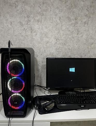 komputer setup: KOMPLEKT SATILIR! Üstündə verilir; Benq manitor 2E Klavyatura(Makrolu) — 1