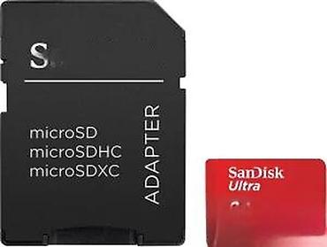 Memorijske kartice za kamere: SanDisk Ultra microSDXC 64 GB + SD adapter - Kapacitet: 64 GB - — 8