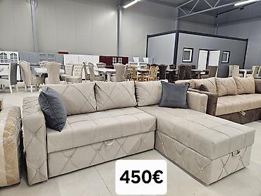 Ugaone garniture: Ugaona trosed-ležaj sa ležajem i sandukom za odlaganje - Model — 9