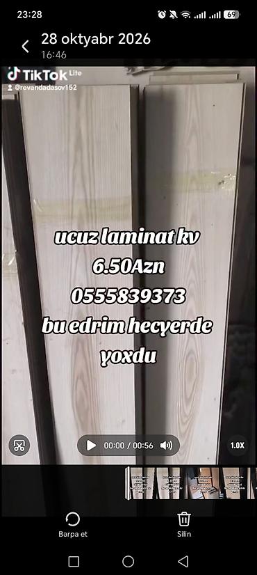 parket topdan satis: Ucuz laminat satilir alan adam yazsin vasdecler narahat minum 6.50Azn — 1