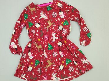 sukienki prążkowane midi: Dress, F&F, 3-4 years, 98-104 cm, condition - Very good