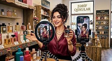 Axsamlari canli yayinda satis ede bilecek isci axtarilir Parfum her
