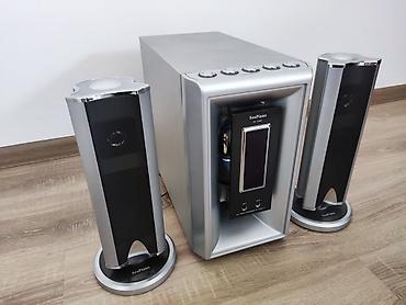 Динамики и колонки: Акустическая система/Караоке SeaPiano SP-7700F с мощным бассом. Имеет — 2