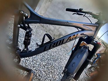 Dağ velosipedləri: Crolan Cascade Mountain dağ velosipedi - Tam amortizasiya: ön — 1