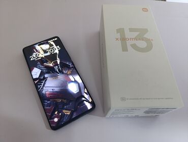 телефон 4000: Xiaomi, 13 Lite, Б/у, 256 ГБ, цвет - Черный, 2 SIM