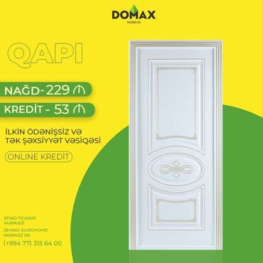 otaq qapilari ustasi: МДФ Межкомнтаная дверь 90х205 см, Новый, C гарантией, Платная установка