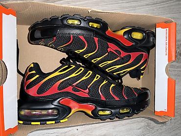 nike tn papuce: NIKE TN Air Max Plus Black Gold Red br.41 cm 26 NOVO
DM — 5