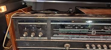 retro gramofon: Retro “Sirius-311” radio-grammofon - Model: Сириус 311 (İjevsk — 5