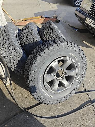 wam disk: BFGoodrich All-Terrain T/A KO2 təkər dəsti + disk,ideal komplekt 1500 — 4