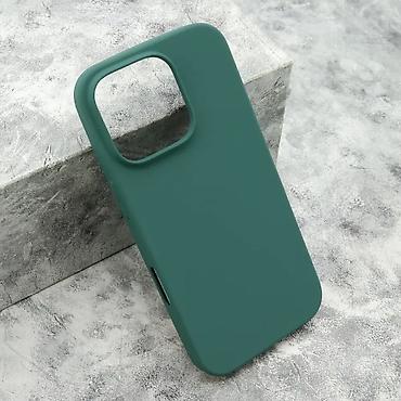 maticna ploca prosta: Futrola GENTLE COLOR za iPhone 16 Pro (6.3) zelena — 1