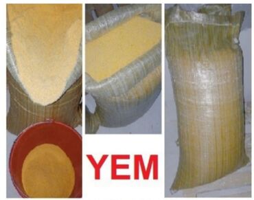 yem qabı: Toyuqlar, cücələr və digər ev quşları üçün yem. Keyfiyyətli, qidalı və