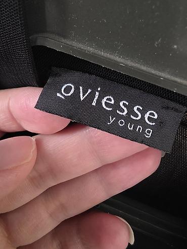 вечерние блузки: Черная блузка OVS (Ovs/OVIESSE Young) - Полупрозрачная ткань, легкая — 2