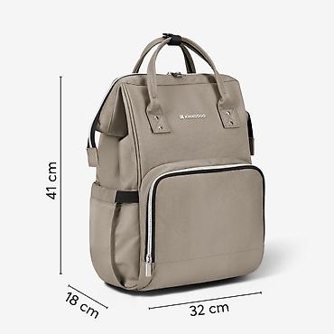 Rančevi, torbe i koferi: KikkaBoo Torba za mame Siena premium – beige Elegantna i praktična — 12