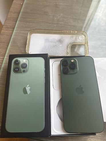 IPhone 13 Pro, Б/у, 256 ГБ, Alpine Green, Чехол