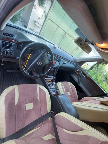 Mercedes-Benz: Mercedes-Benz E-Class (W210) sedan - Kuzov: 4 qapılı sedan, gümüşü — 8