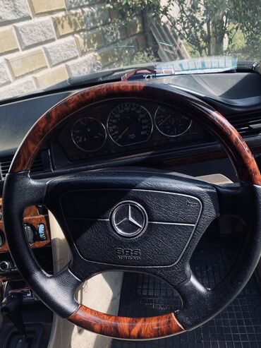подрулевой переключатель: Руль Mercedes-Benz 1993 г., Колдонулган, Оригинал, Германия