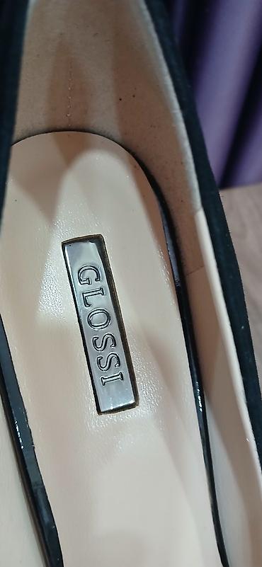 Туфли: Туфли-лодочки GLOSSI, классические, черные. - Модель: острый нос — 5