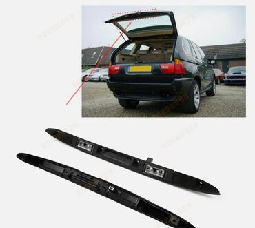 Digər baqaj aksesuarları: BMW X5 E53 üçün baqaj düyməsi+ 2 ədəd nömrə işığı ( lambickalari — 8