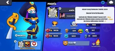 redmi 8 a: Brawl stars hesabı
18000 kupa
100+kostüm
50 karakter