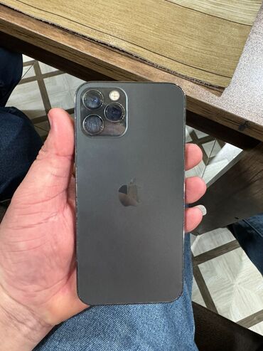 ipone 13 pro max: IPhone 12 Pro, 128 GB, Pacific Blue, Face ID, Sənədlərlə, Barmaq izi