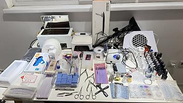 Другое оборудование для салонов красоты: Профессиональный комплект для маникюра/педикюра и наращивания ногтей — — 2