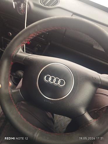 07 stop ledi: Audi sükan çarxı – orijinal dizaynlı, hava yastığı (AIRBAG) modullu - — 2