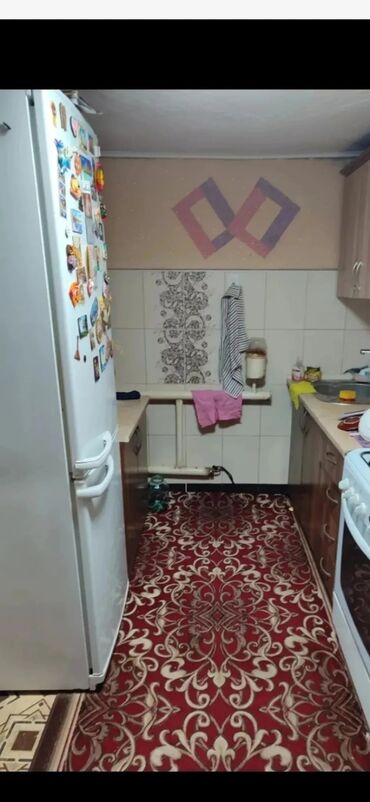 оскон ордо квартира: 55 кв. м, 3 бөлмө, Унаа токтотуучу жай, Забор, тосулган