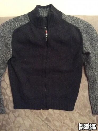 Džemperi: Original Tu Element dzemper jakna L 100% wolle Ramena 50cm rukav — 2