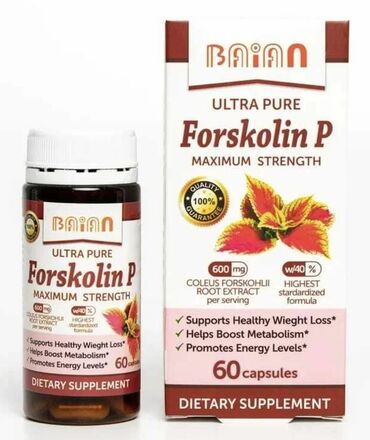 Средства для похудения: Forskolin p созданы специально для эффективного снижения веса без диет