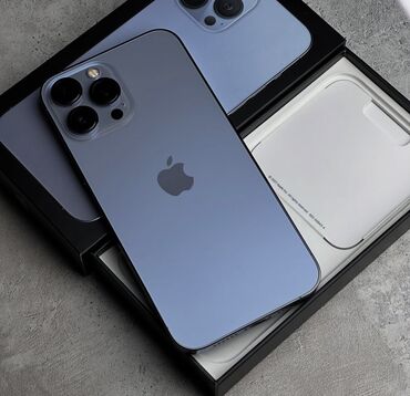 Apple iPhone: IPhone 13 Pro, Б/у, 128 ГБ, Зарядное устройство, Защитное стекло, Чехол, 83 %