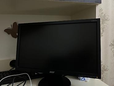 Monitorlar: Acer V193HQV monitor satılır. Model: Acer V193HQV Ekran ölçüsü: 18.5 — 1