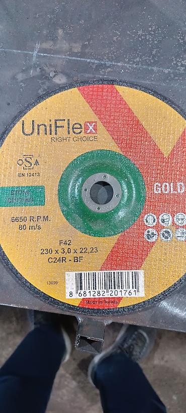 Kəsici disklər: UniFlex və Klingspor kəsici diskleri – daş və metal üçün Məhsul — 2