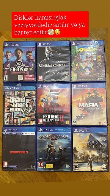 play stadion 2: Oyunlar: Red dead Redemption 2 God of War Grand Theft Auto 5 Mafia — 1