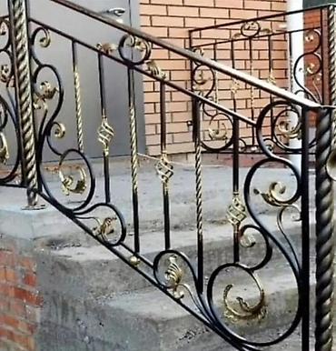 Barmaqlıqlar: Dəmir pəncərə barmaqlıqları – dekorativ və təhlükəsizlik üçün. - — 30