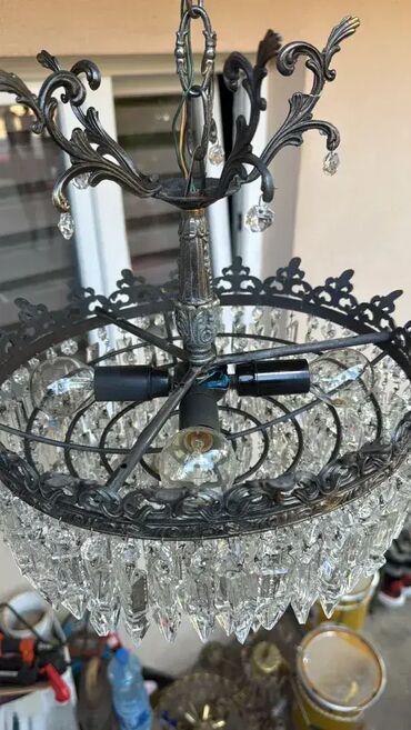 Ostali stilski nameštaj: Stari kristalni luster - ODLIČNO STANJE U odličnom stanju 💎 Kao na — 11
